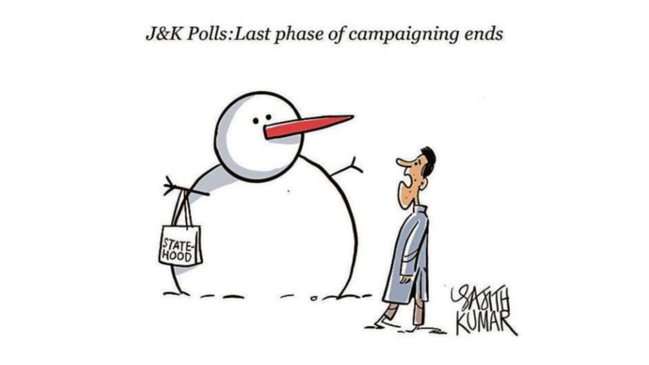 DH Toon | J&K campaigning ends...