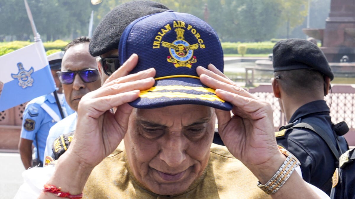 IAF capable of giving befitting reply to country's enemies: Rajnath