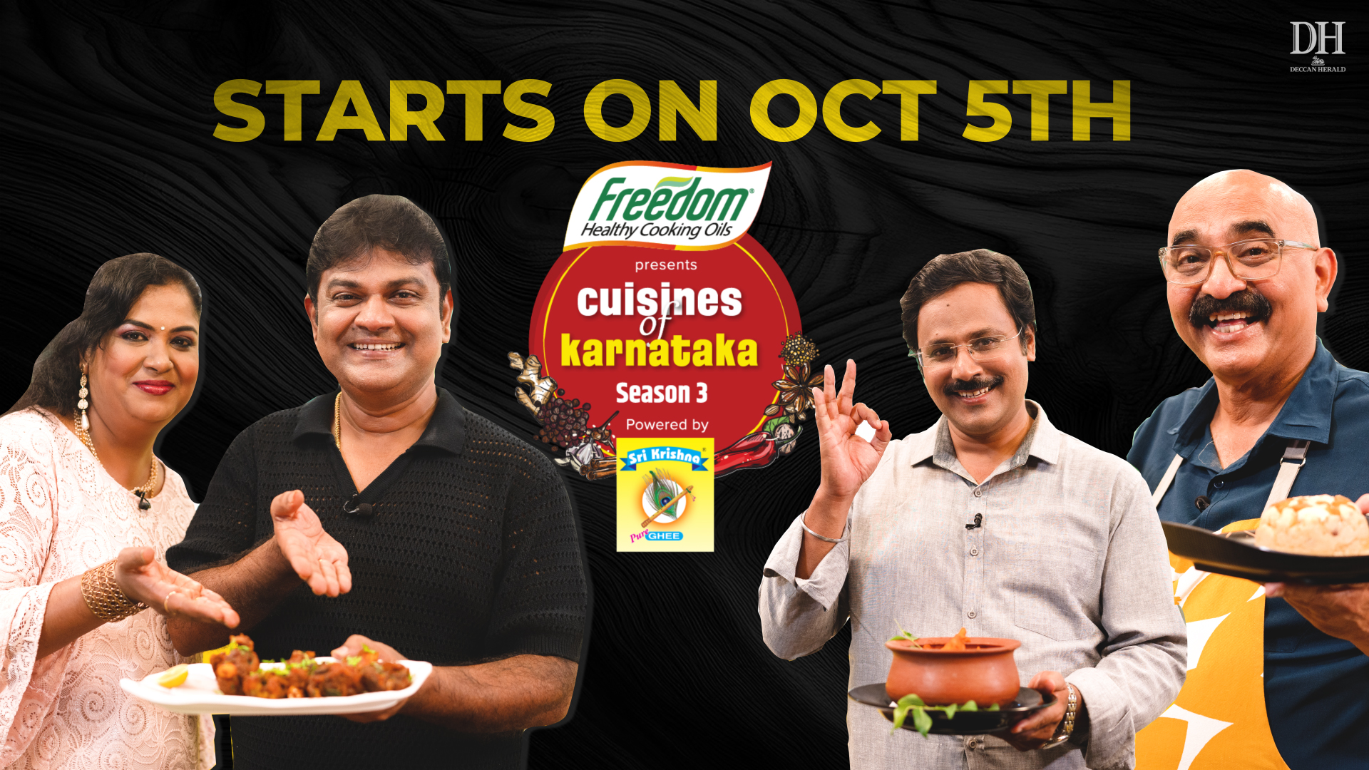 The Best of Karnataka Cuisine Starts Here from October 5 | Cuisines of Karnataka | Season 3