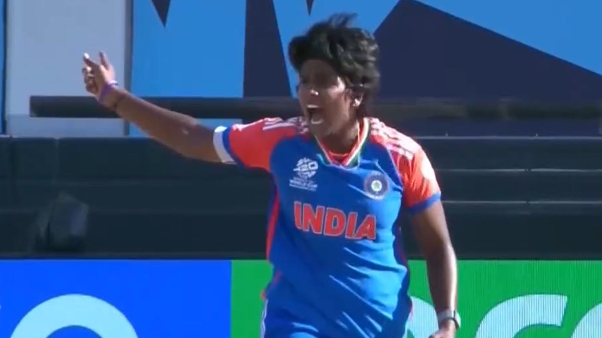 Women's T20 World Cup 2024: Arundathi Reddy reprimanded for fiery send-off to Nida Dar