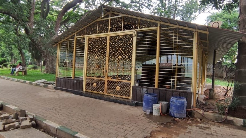 New structure around shrine 
inside Bengaluru's Lalbagh triggers concerns