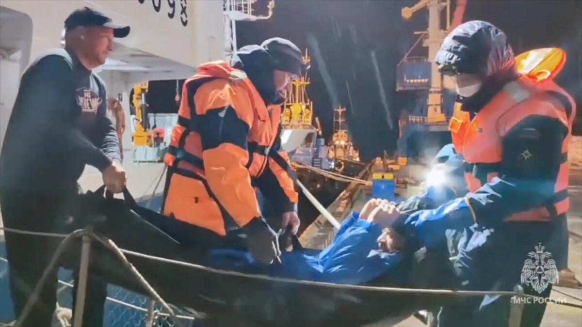 Russian rescued after 67 days adrift in waters fringing Pacific