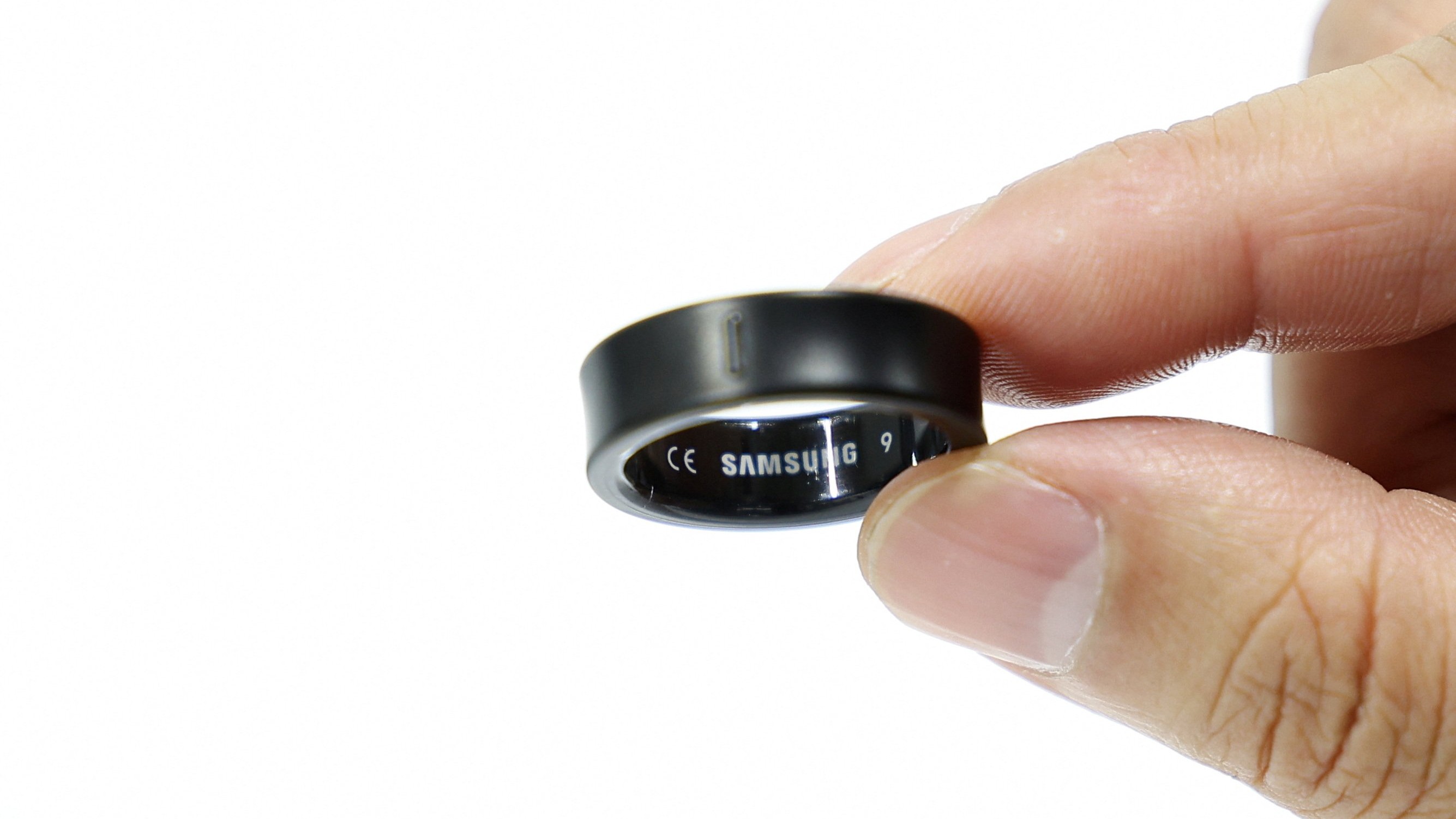 An attendee films Samsung Electronics' Galaxy Smart Ring during its unveiling ceremony in Seoul, South Korea, July 8, 2024.  