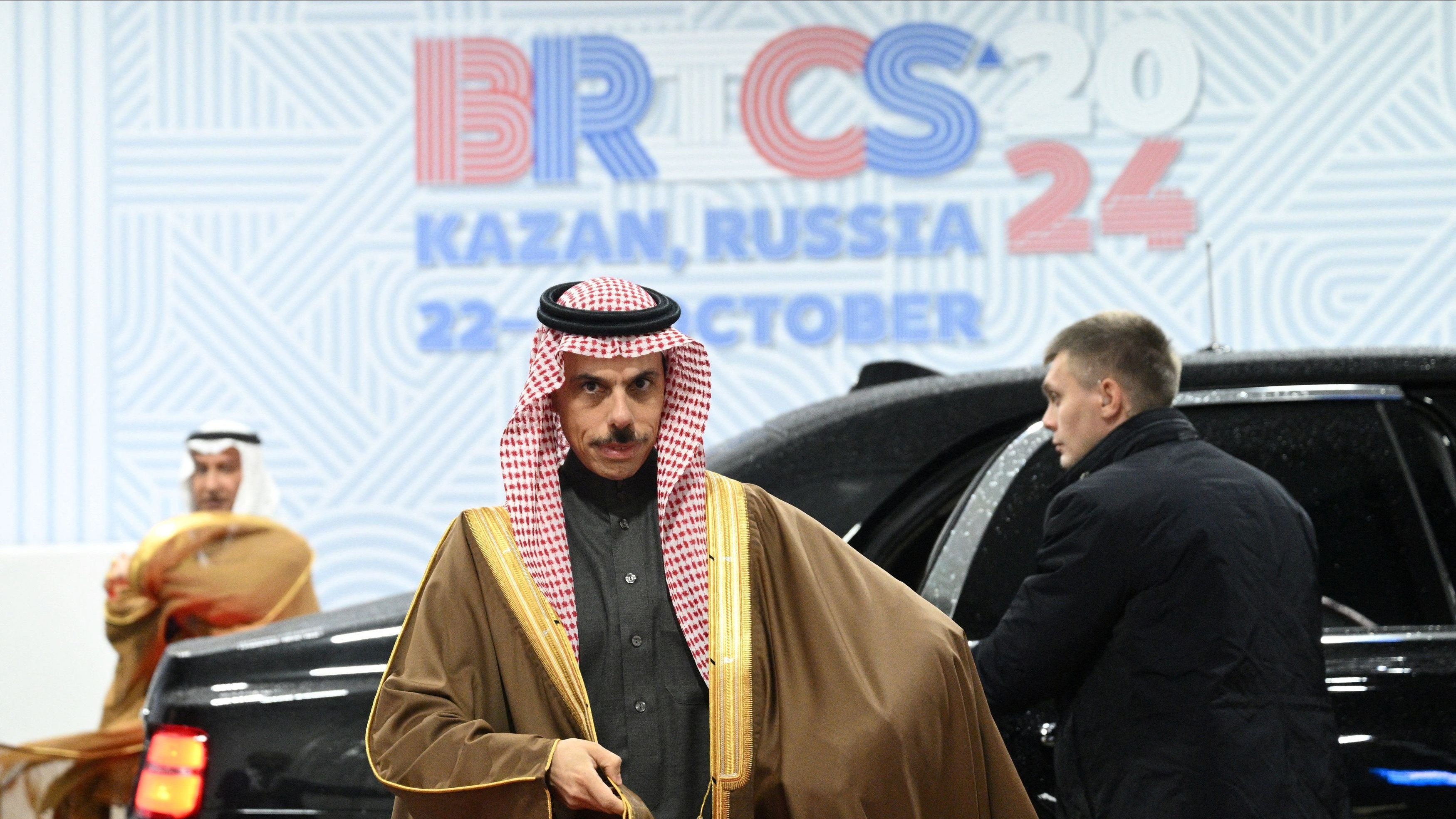 Saudi foreign minister arrives in Russia's Kazan to attend BRICS summit