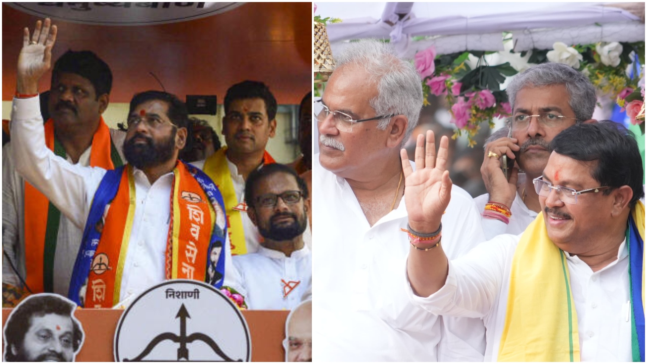 Maharashtra Assembly Elections 2024 | Eknath Shinde, Vijay Wadettiwar stage show of strength amid filing nomination papers