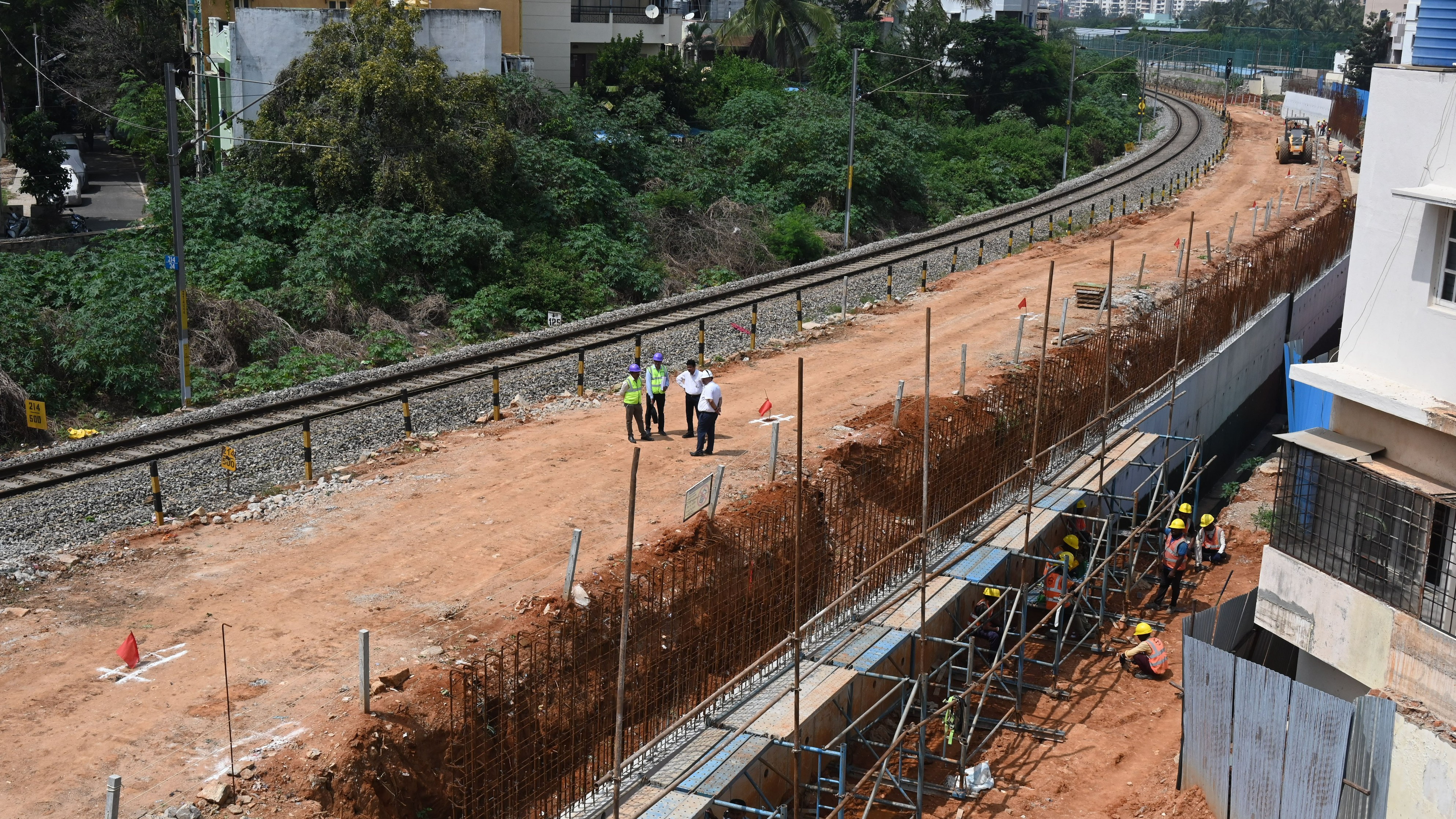 Chief secretary inspects Bengaluru Suburban Railway Project, pushes for meeting deadline