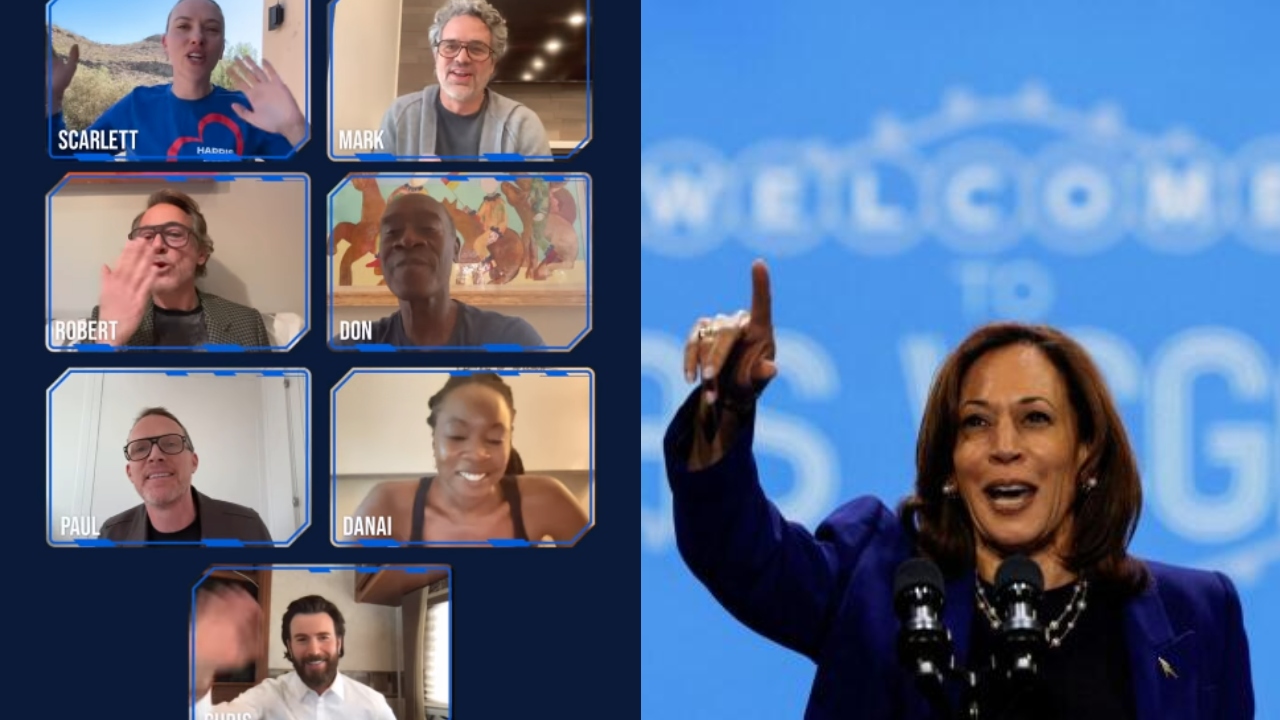 Marvel's 'Avengers' assemble to back Kamala Harris for US President