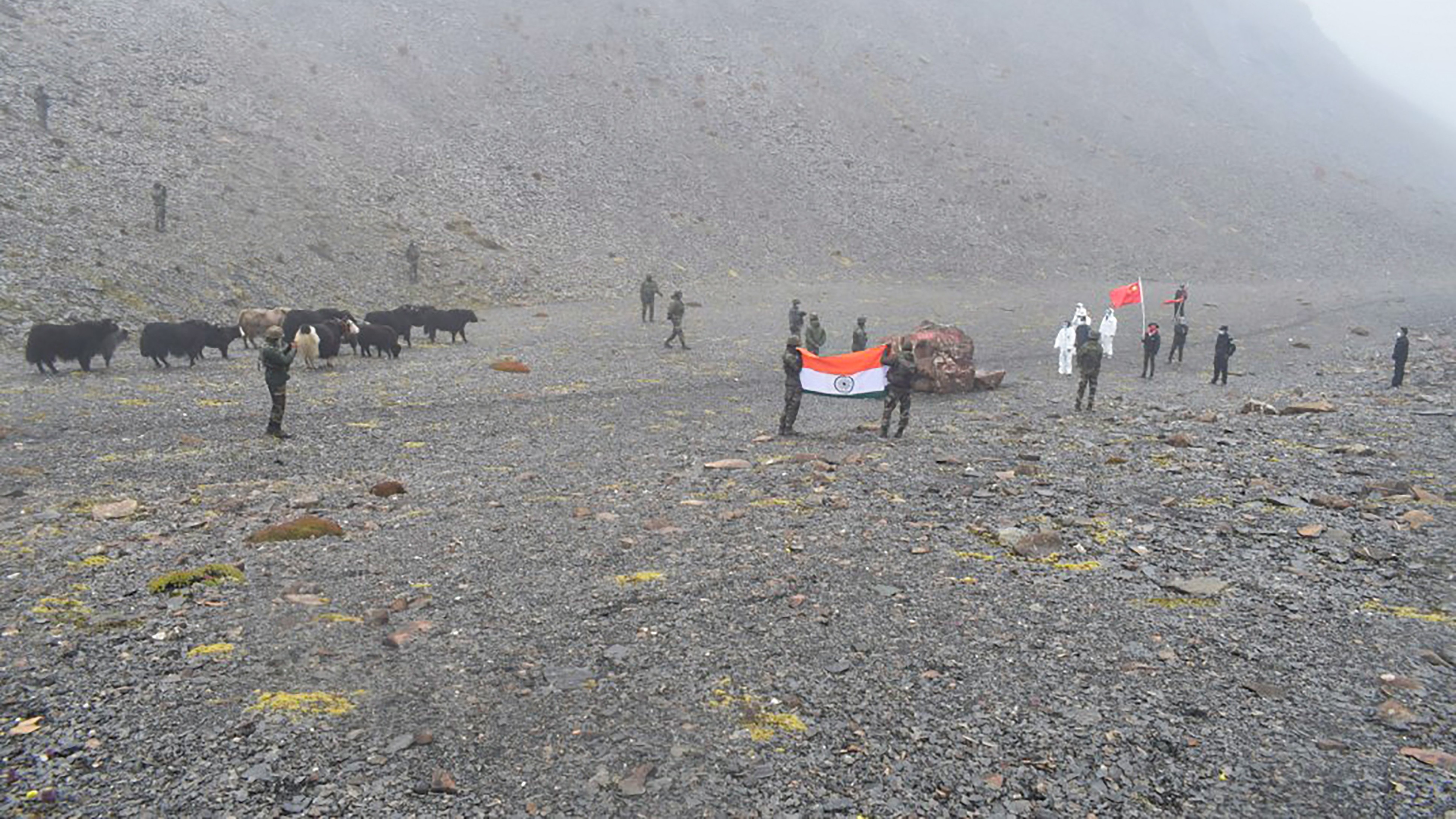 Indian Army begins patrolling in eastern Ladakh's Demchok