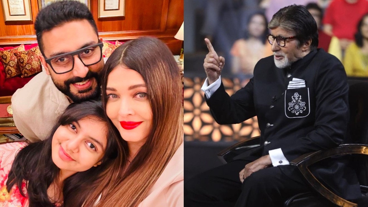 Big B's distance from daughter-in-law, Aaradhya fuels Abhishek-Aishwarya divorce rumours
