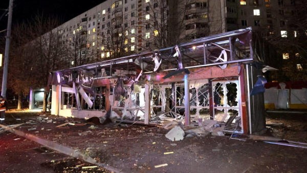 Russian guided bomb hits supermarket in Ukraine's Kharkiv, 4 hurt, governor says
