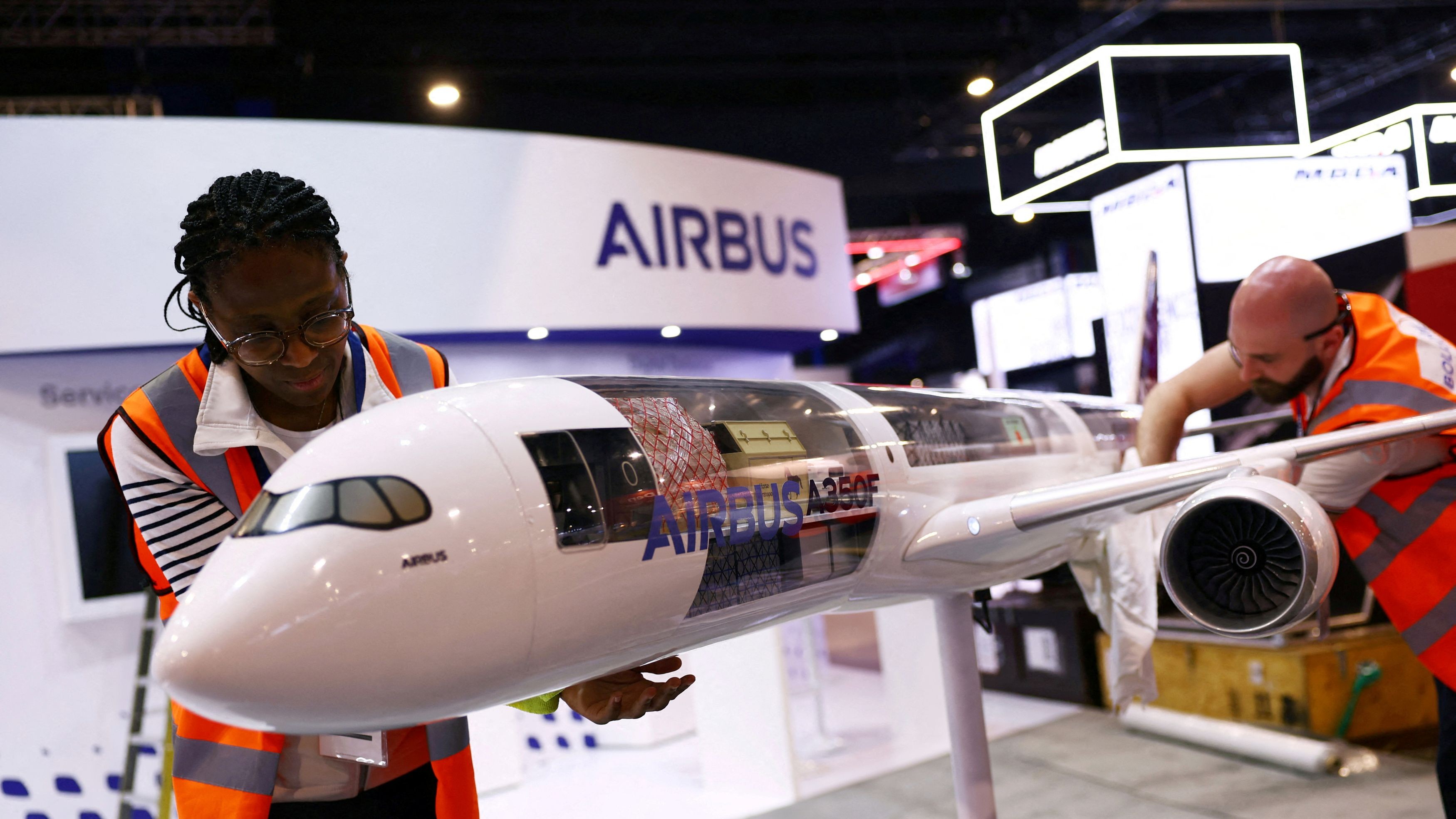 Airbus delivers 62 more planes, chasing challenging full-year target