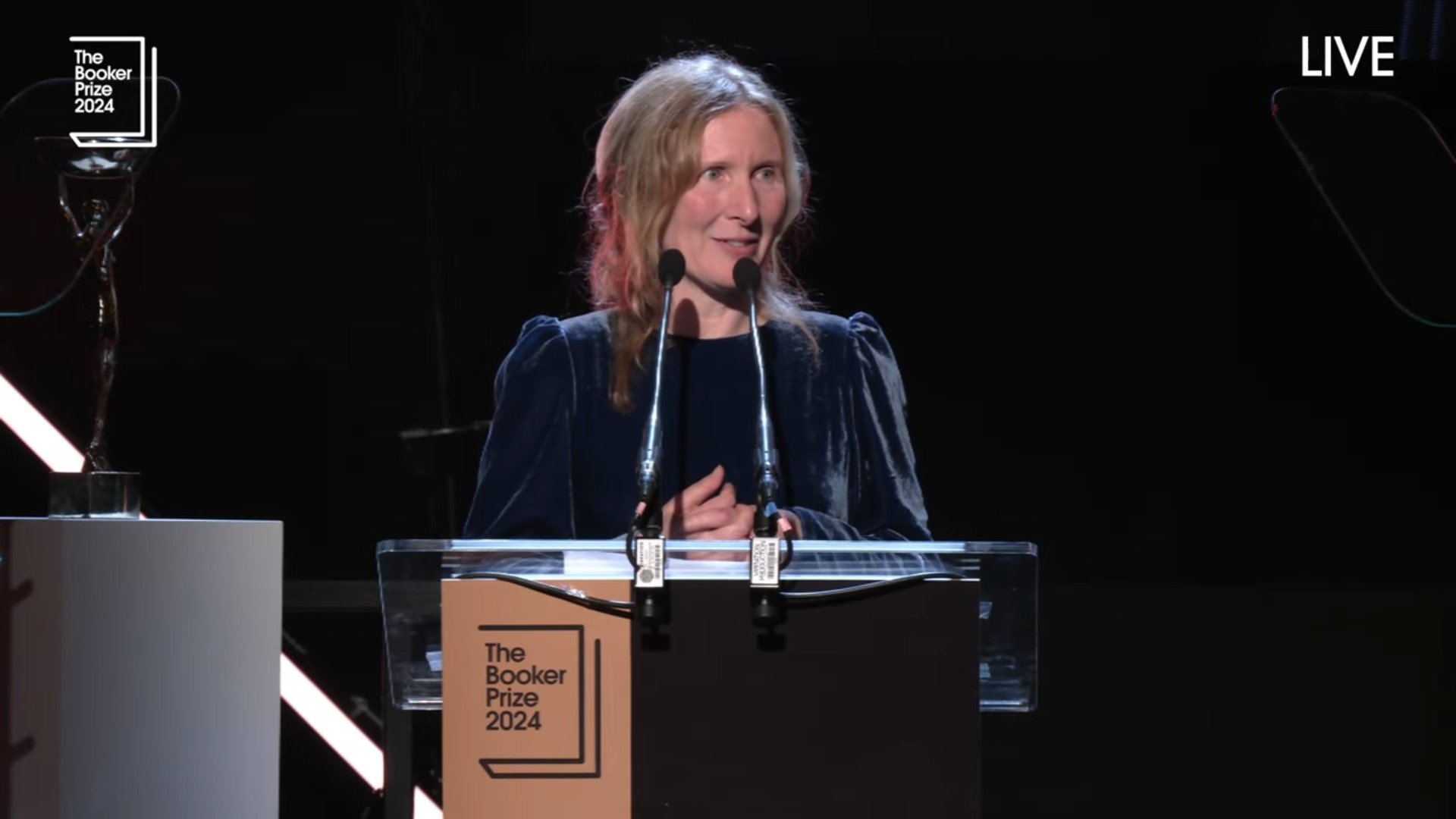 British writer Harvey wins Booker Prize for space story 'Orbital'