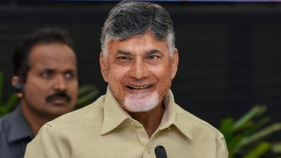 Andhra Pradesh Chief Minister N Chandrababu Naidu.