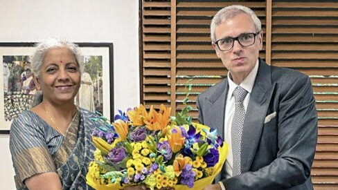 Sitharaman Praises Omar Abdullah For ‘Focused’ Approach To Restore J&K’s Economy