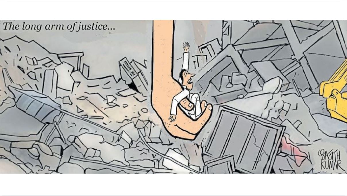 DH Toon | Harsh justice...