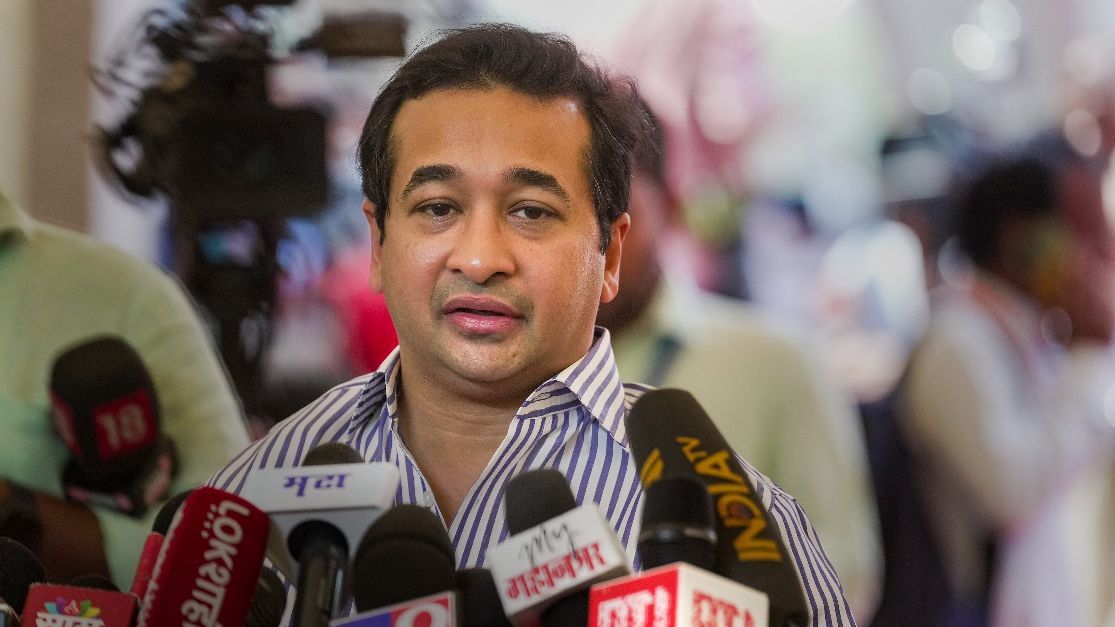 Why no appeal for 'virtual Bakri Eid': Nitesh Rane to environmentalists, animal rights activists