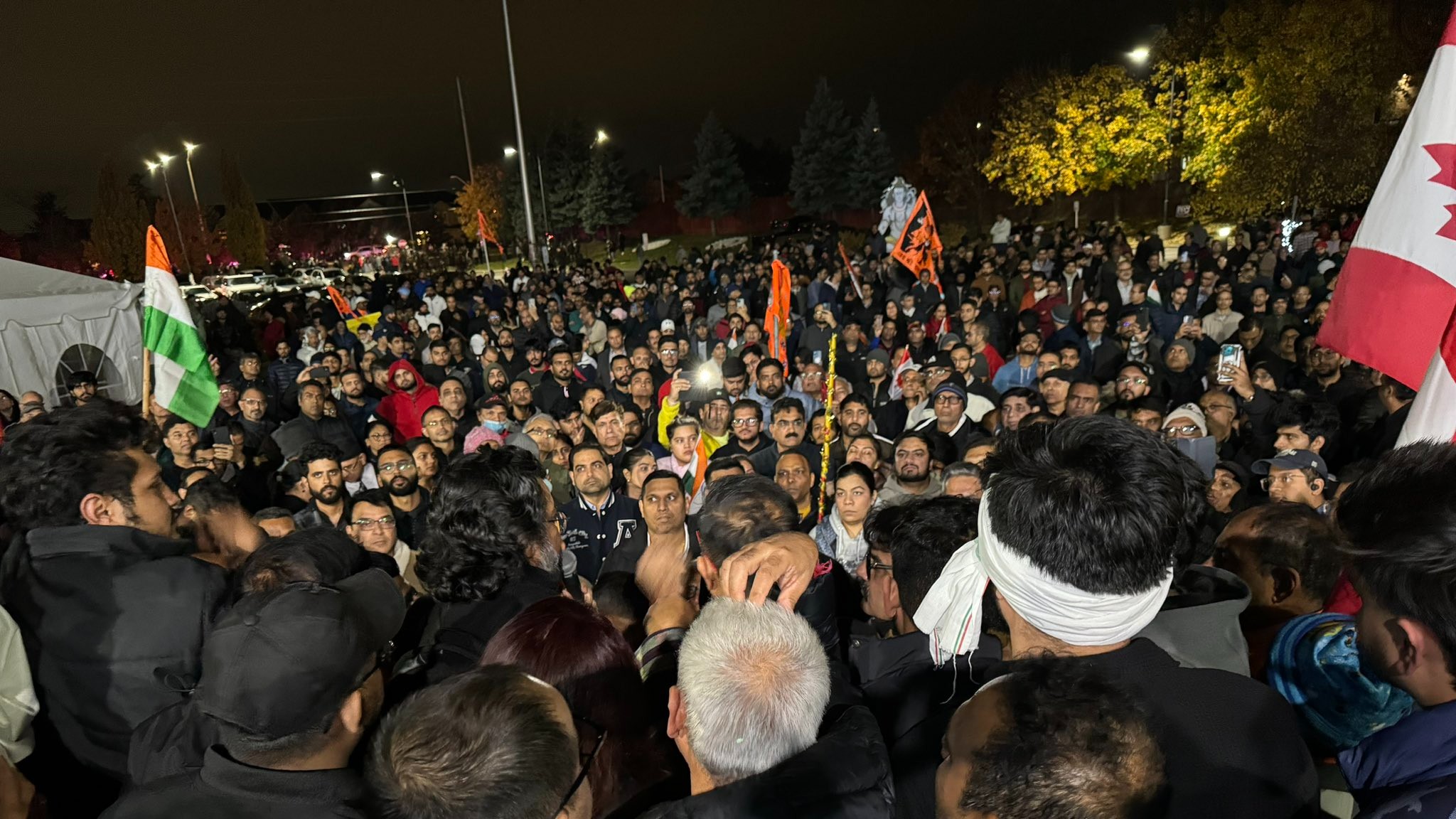 Indian Americans in Silicon Valley hold solidarity rally for Hindus in Canada and Bangladesh