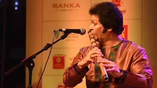 Flautist Rakesh Chaurasia enthrals Israelis at International Oud Festival in Jerusalem