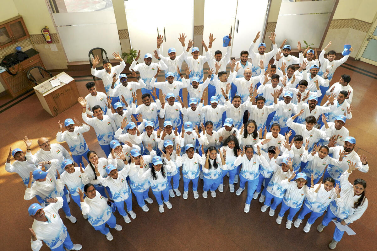 The 68-member Indian team which will leave for Kuala Lumpur, Malaysia, Friday to compete in the prestigious Asia-Pacific Deaf Games.