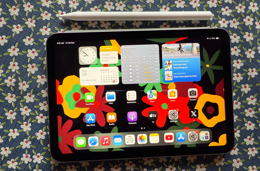Apple iPad mini 7th gen with Pencil Pro.