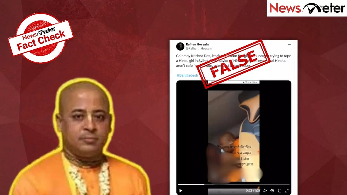 Image accompanying Chinmoy Das sexually assaulted Hindu woman in Bangladesh