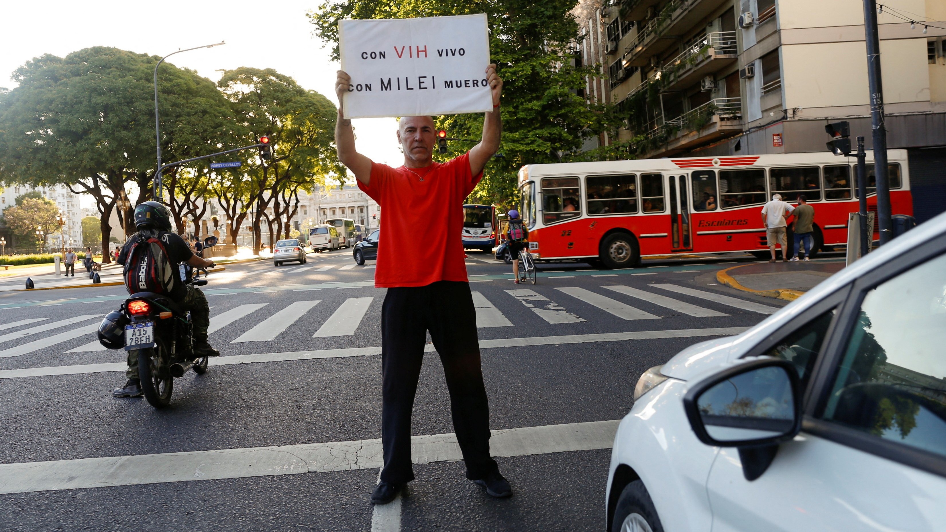 Argentina HIV patients, medics fear impact of Milei's spending cuts