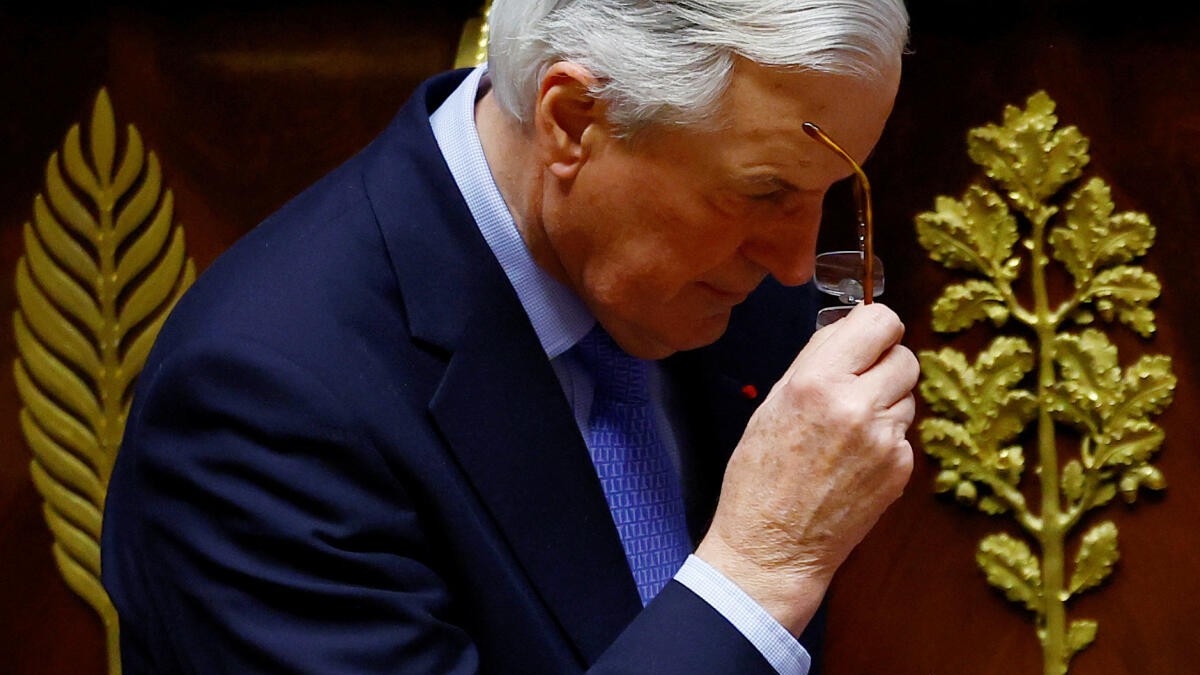 French PM Michel Barnier loses no confidence vote and is expected to resign