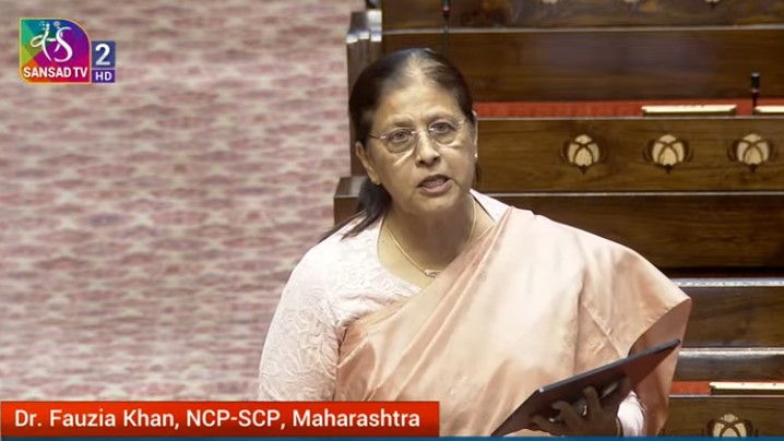 Frame uniform school transport policy across all states: Fauzia Khan in RS