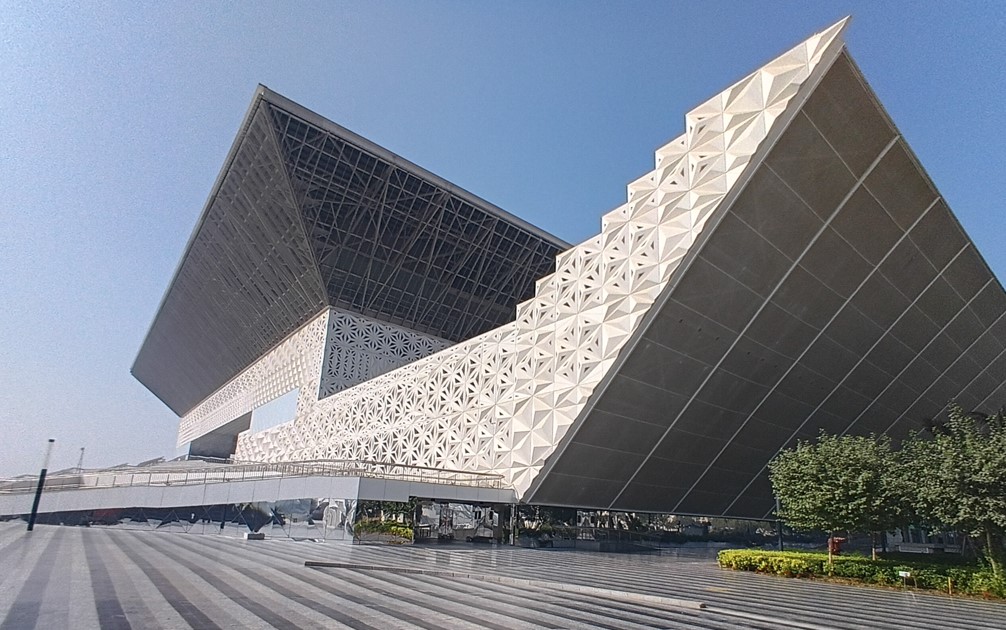 Samsung Galaxy A16's camera sample with ultra-wide angle mode on.