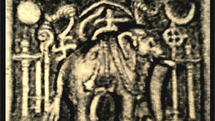 Behind the emblems