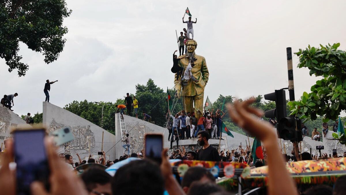 Bangladesh in the throes of revolution