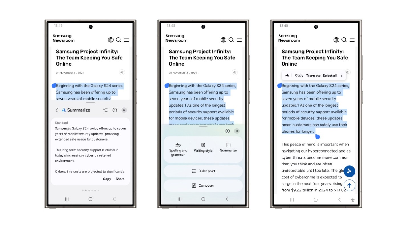 New AI-powered writing tools.