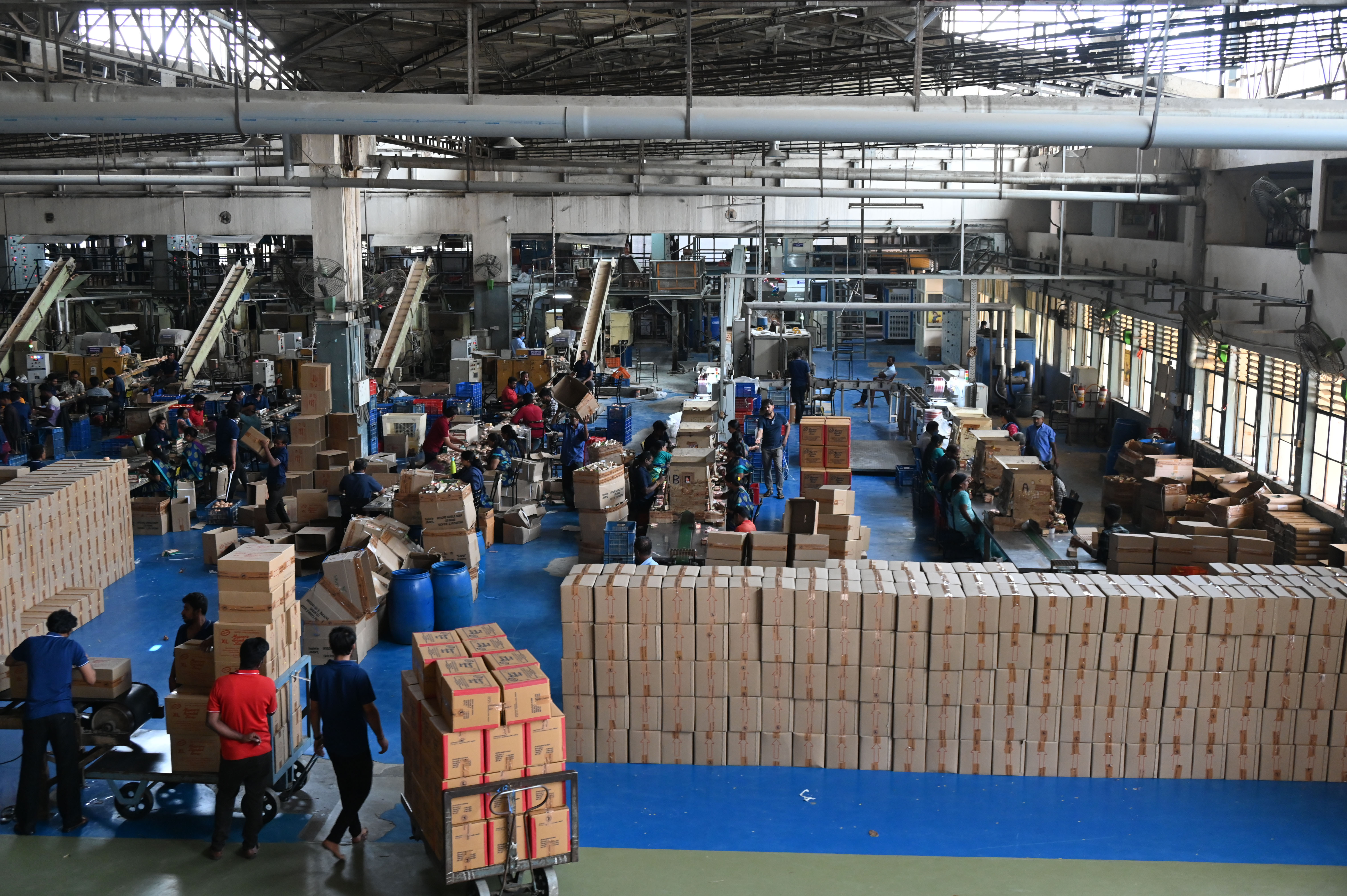 The Soap Division of KSDL’s factory is spread over 2.7 acres