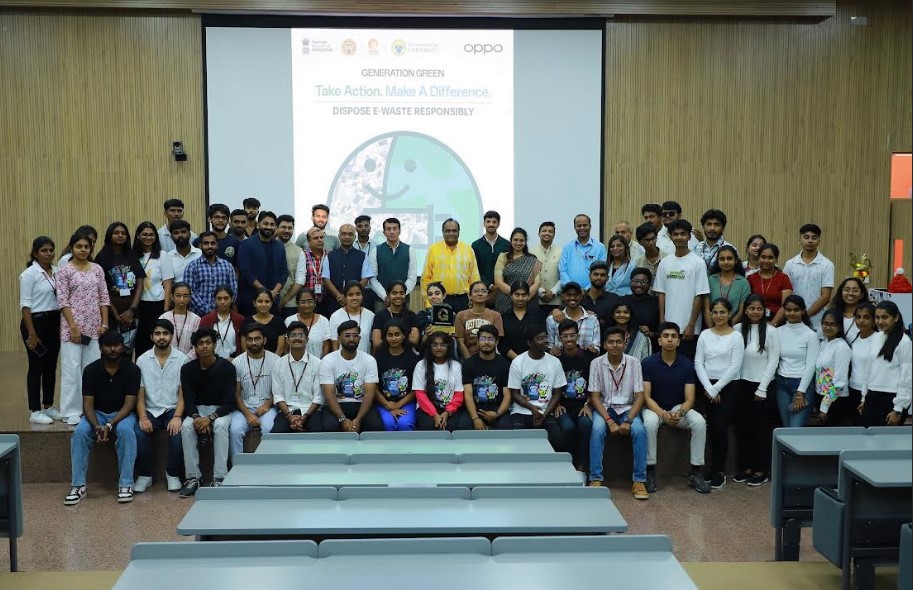 Bengaluru’s Dayananda Sagar University joins OPPO India’s ‘Generation Green’ initiative.