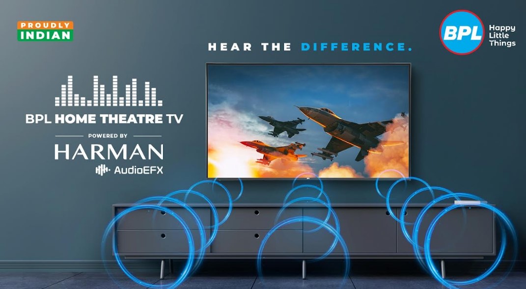 Reliance-BPL-Harman Home Theatre TV.