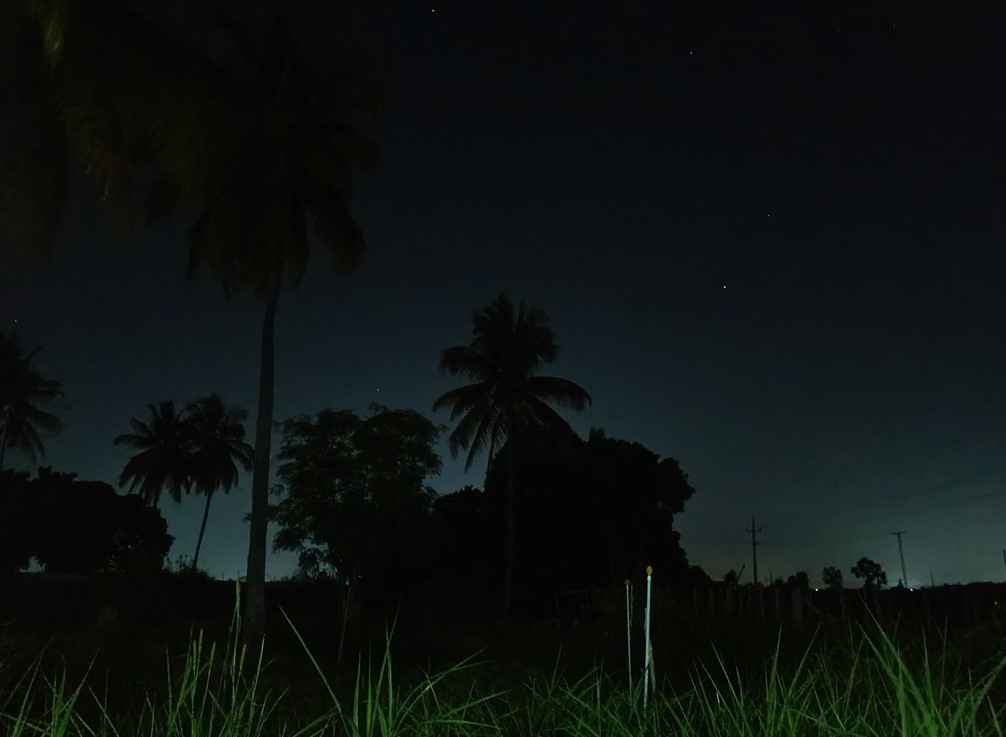 Xiaomi Redmi Note 14 5G's camera sample with night mode (before reboot).