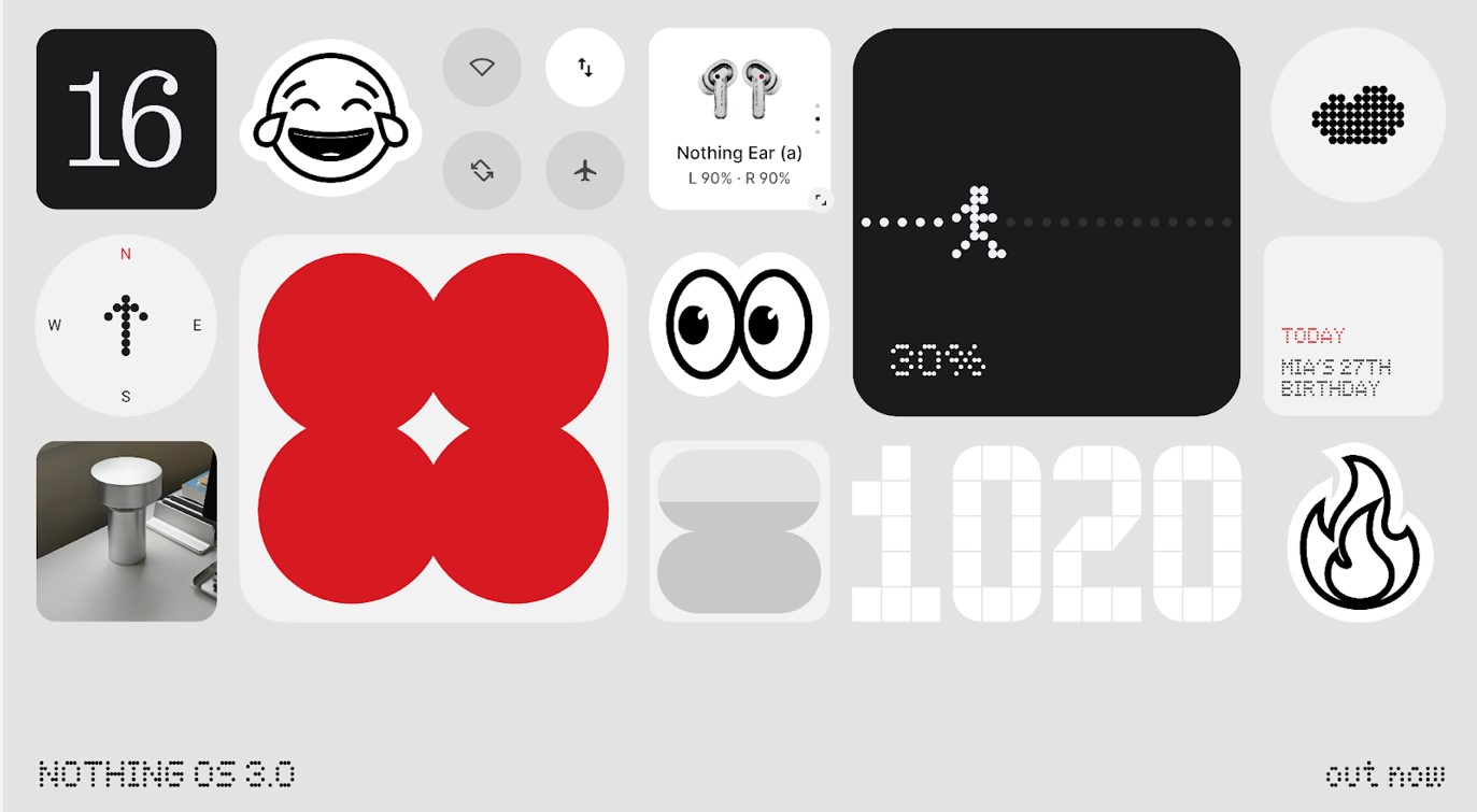 NothingOS 3.0 update.