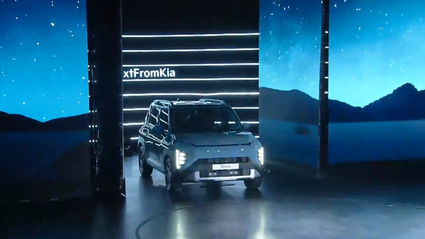 Kia unveils compact SUV 'Syros' in Indian market