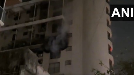 Fire breaks out at singer Shaan's residential building, elderly woman hospitalised