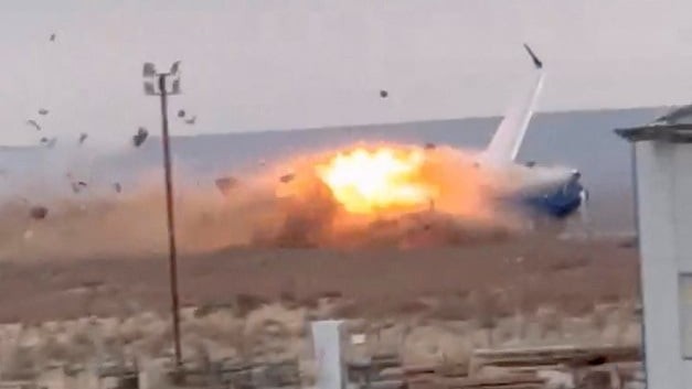 Investigators try to determine cause of deadly plane crash in Kazakhstan