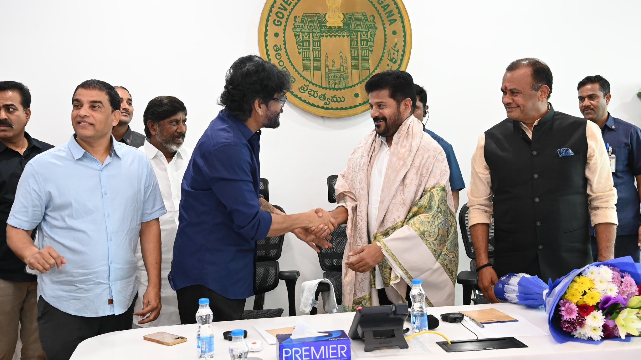 'Pushpa 2' case: Tollywood biggies meet Telangana CM Revanth Reddy; govt reiterates support to Telugu film industry