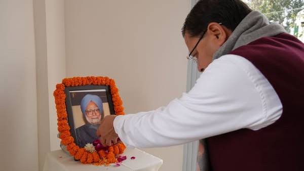 RIP Manmohan Singh | CM Dhami pays tribute to former PM; seven-day state mourning in U'khand