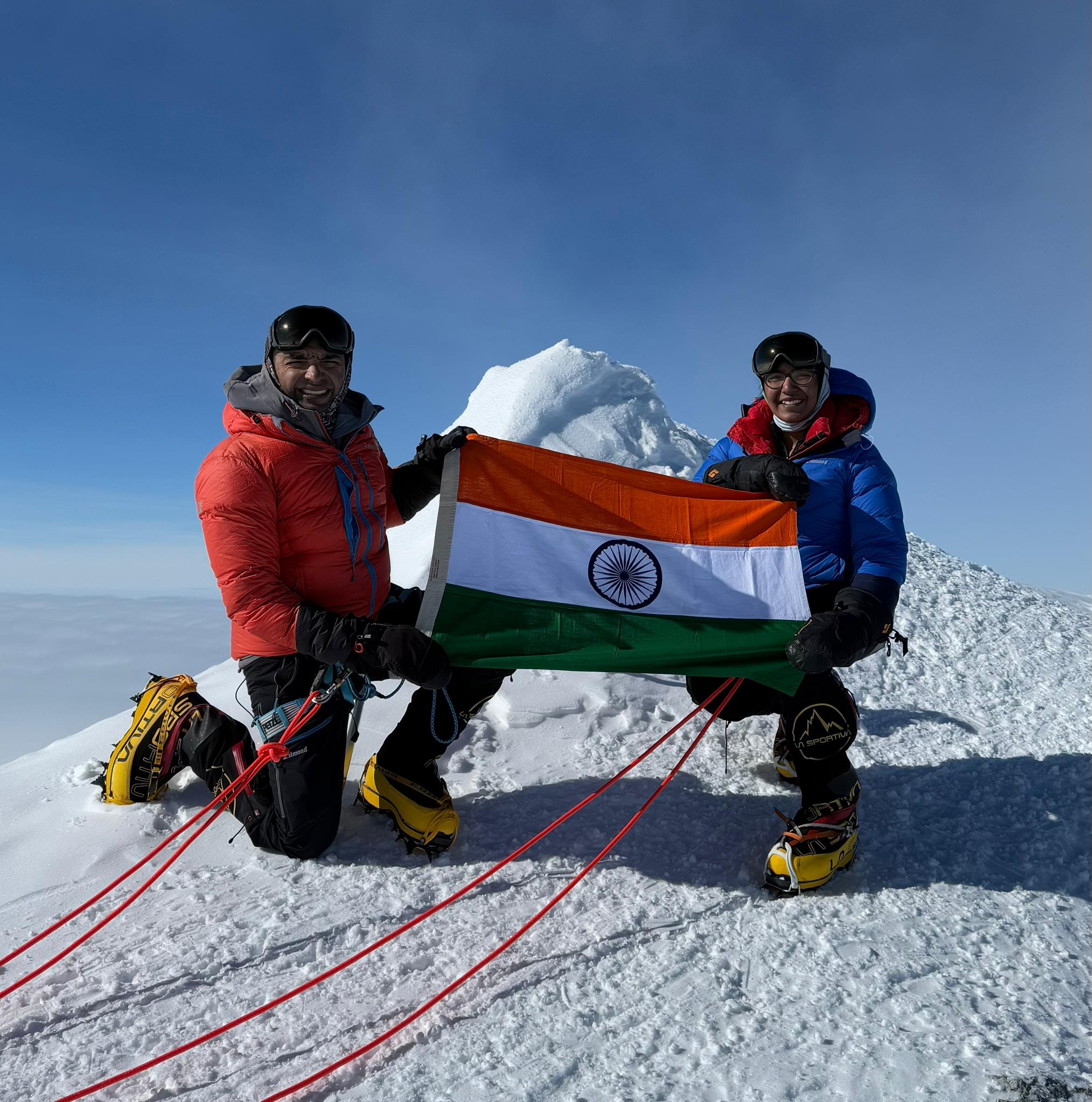 The Indian Navy congratulated Kaamya and Cdr Karthikeyan on accomplishing this momentous milestone.