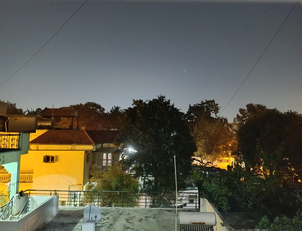 Poco M7 Pro 5G's camera sample with night mode on.