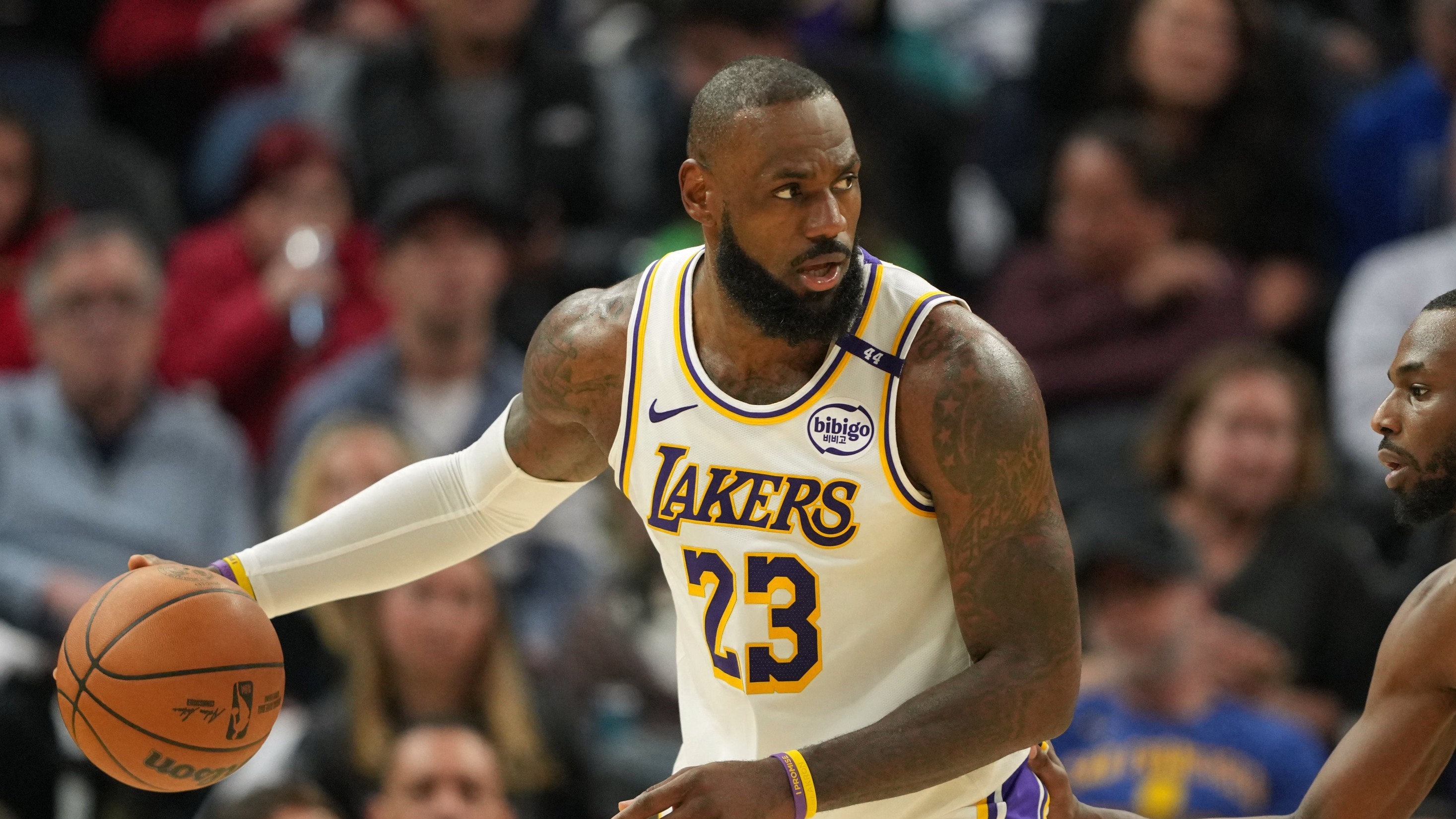 Los Angeles Lakers forward LeBron James.