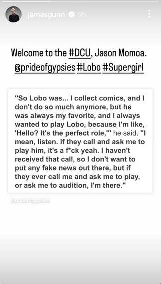 James Gunn shares the story