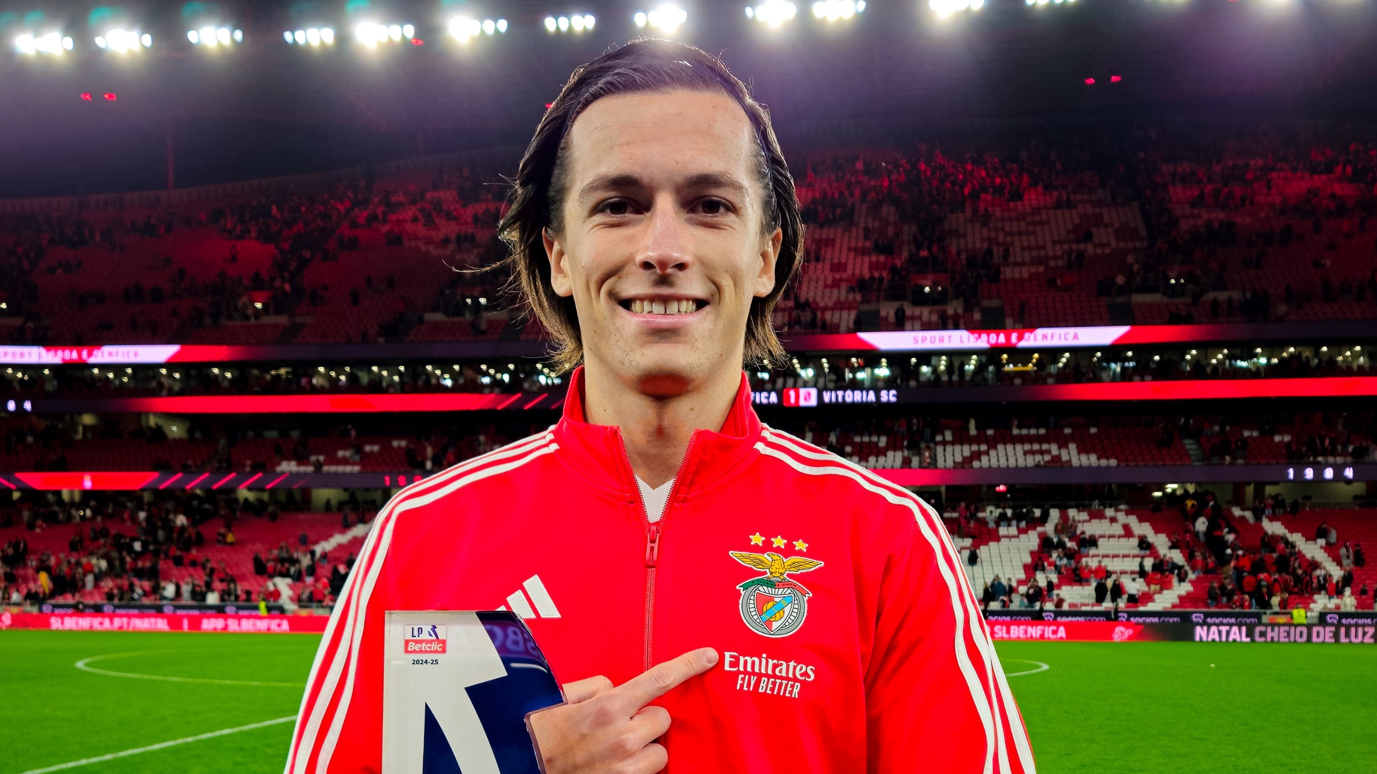 SL Benfica's Álvaro Fernández Carreras.