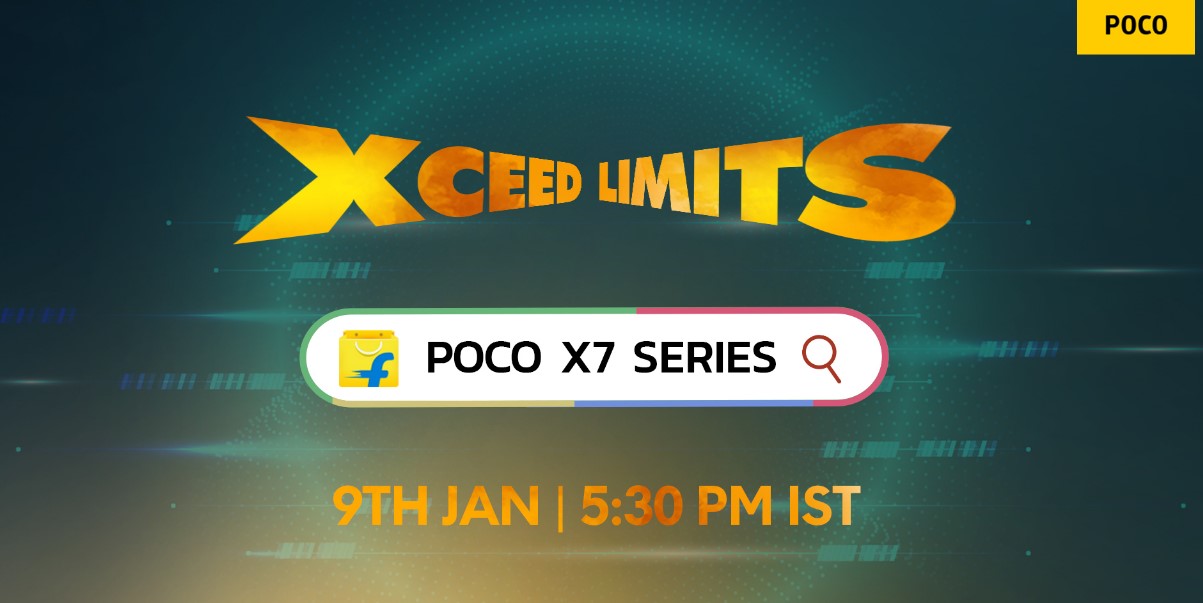 Poco X7 series teaser.