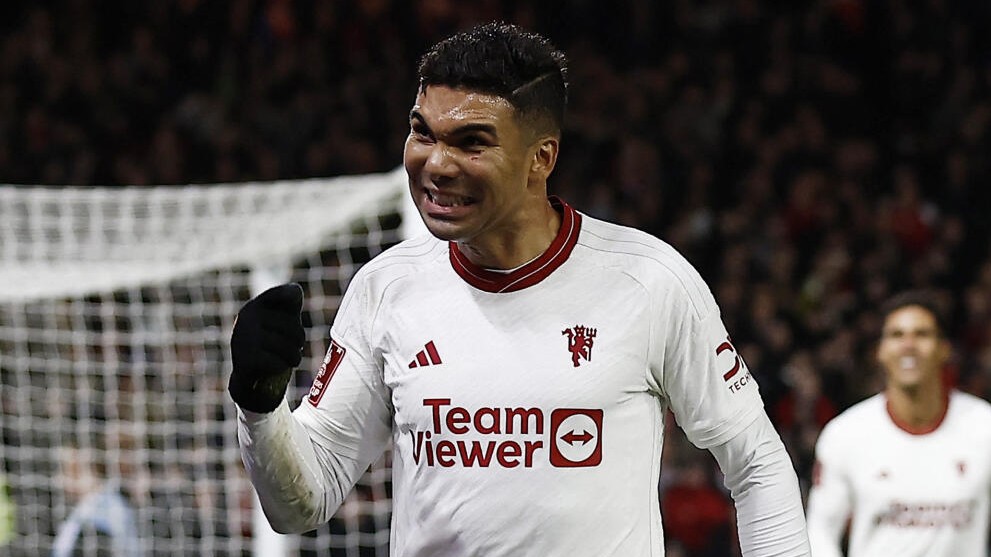 Manchester United's Casemiro.