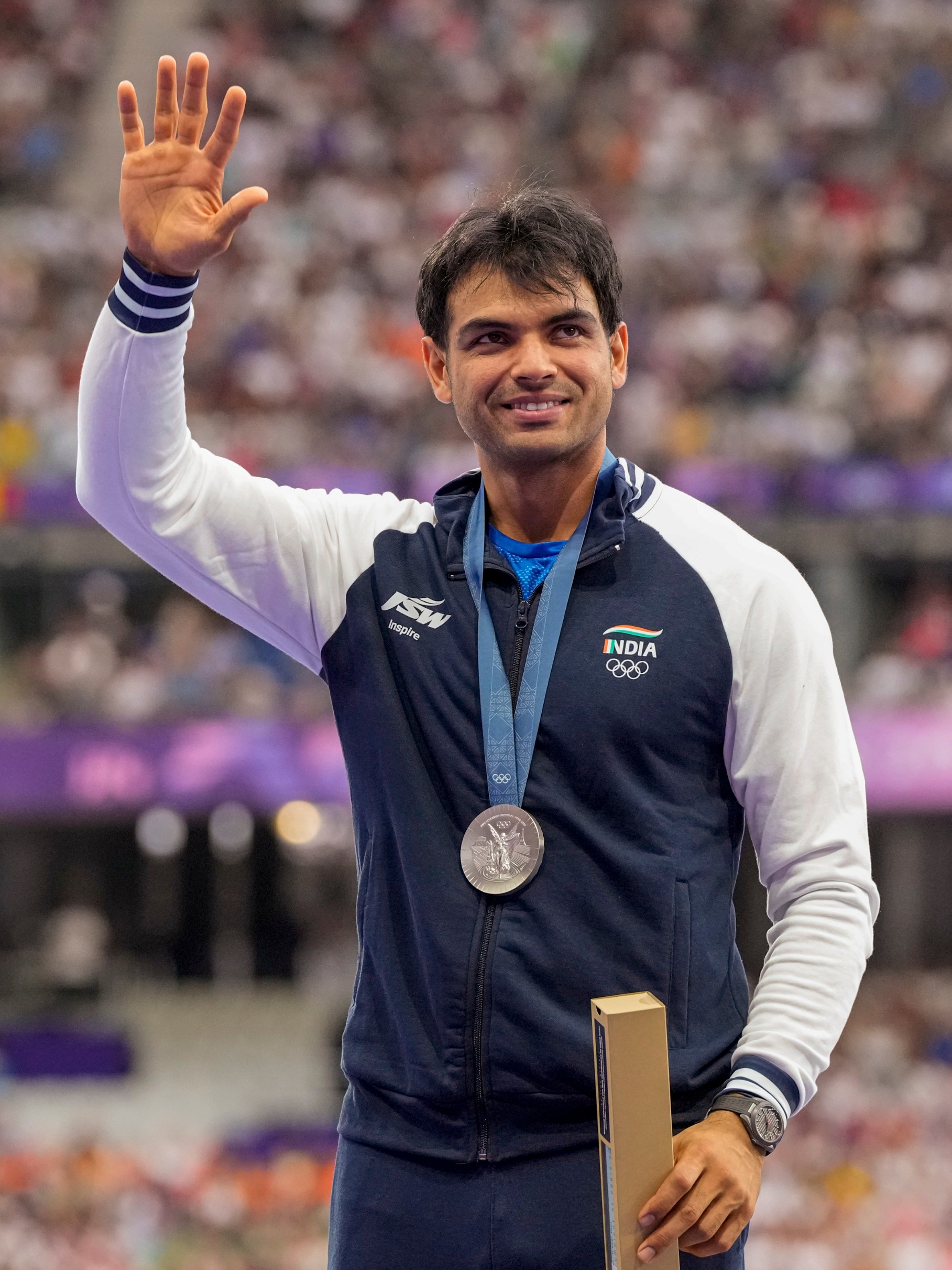 Despite struggling with injury, he won a silver medal in the javelin throw at the Paris Olympics to become the first Indian track and field athlete to win medals at two successive Summer Games.